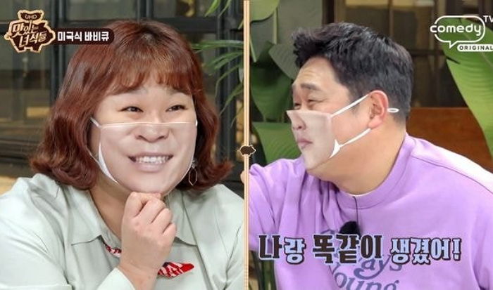 ‘얼굴 마스크’ 썼을 뿐인데 갑자기 문세윤 돼버린 김민경