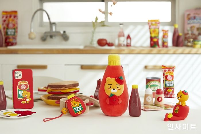 카카오프렌즈, 오뚜기 토마토케챂 에디션 출시