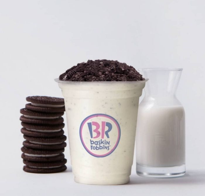 오늘(21일) 오레오 통째로 갈아 넣은 배스킨라빈스 ‘오레오 쉐이크 1+1’