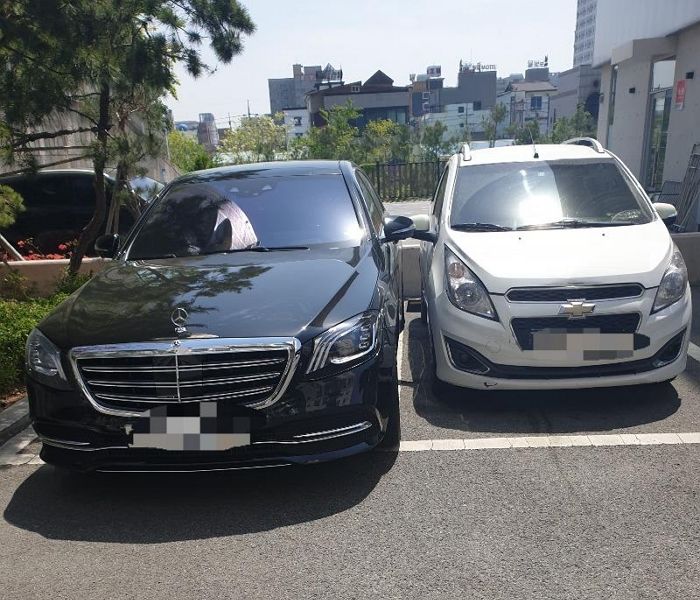 “벤츠 S클래스 옆에 스파크 주차했다가 ‘상욕’ 먹었습니다”