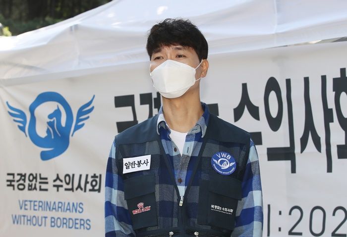 친형과 소송중인 와중에도 ‘유기견 봉사’하러 나온 오늘(25일)자 박수홍