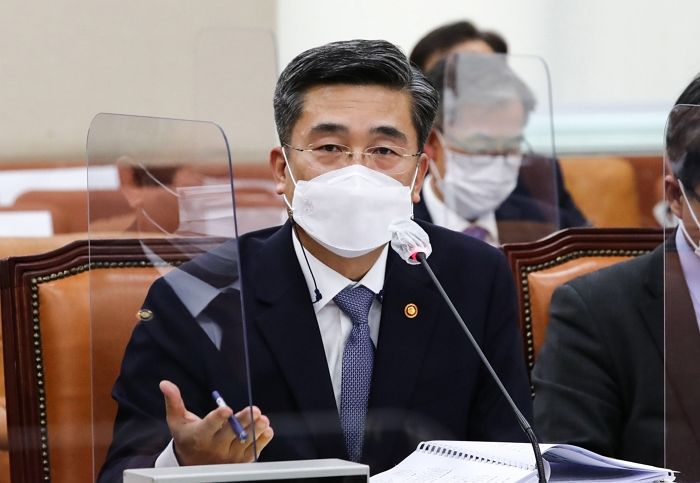 서욱 국방부 장관 “천안함 폭침은 북한의 소행이다”