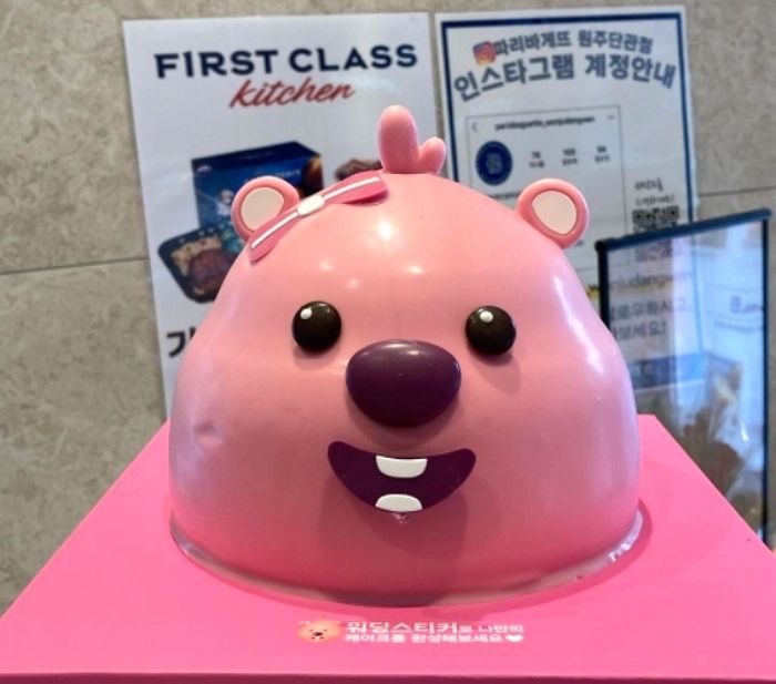 어린이한테 선물하려다 어른이 반해버리는 파바 신상 ‘안녕 난 루피야’ 케이크