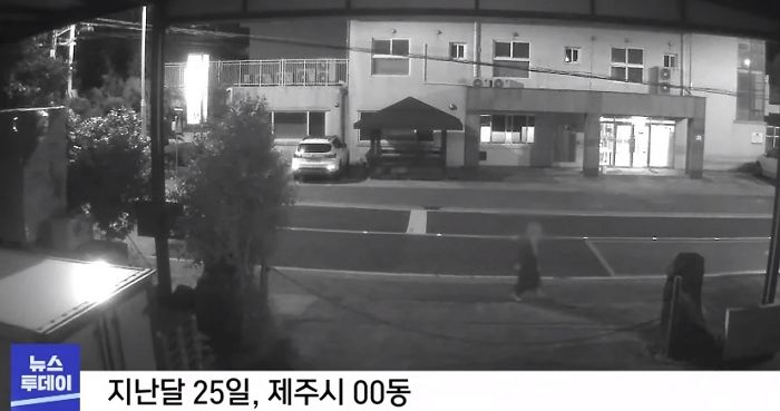 한밤중 여고 침입해 사물함에 ‘죽은 토끼’ 투척하고 간 여성 (영상)