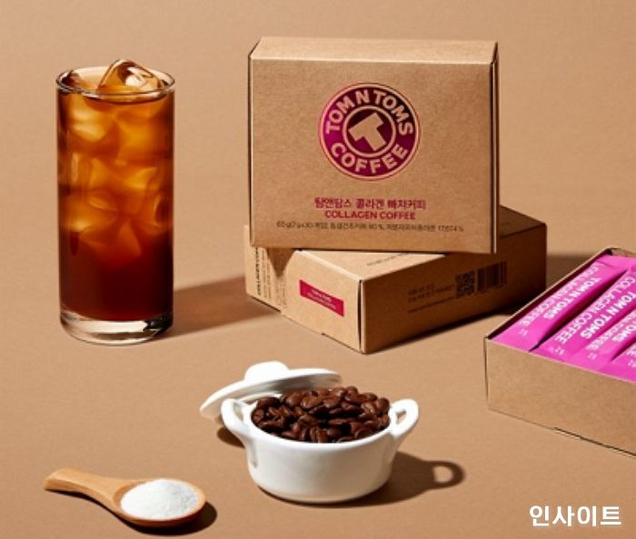 탐앤탐스, 신제품 ‘콜라겐 빠져커피’ 출시