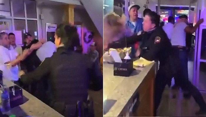 해외 커뮤에서 클라스가 다르다고 난리난 취객 단숨에 제압하는 여경의 격투 영상
