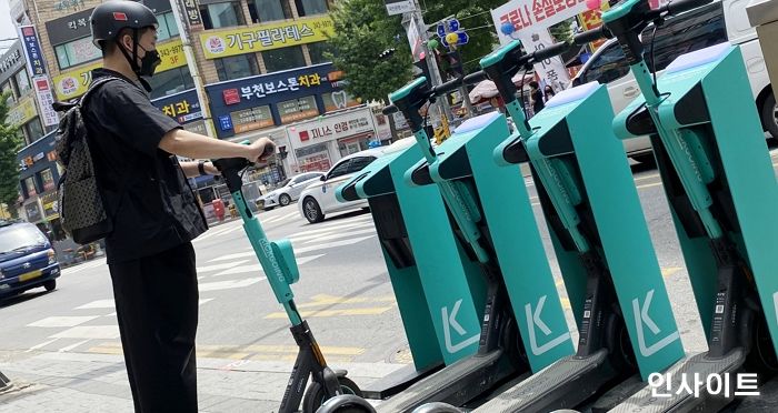 LG전자 킥고잉, 국내 첫 전동킥보드 무선충전 솔루션 선보여