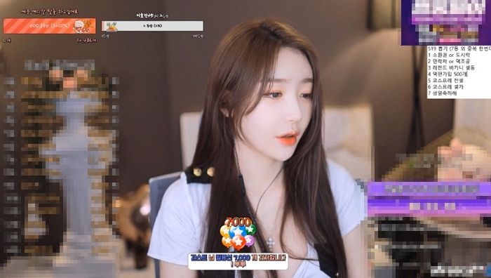 생일 방송으로 하루 만에 별풍선 ‘1억 1천만원’어치 선물 받은 BJ 금화