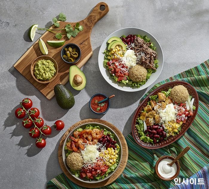 채선당 도시락&샐러드, 남미의 맛 ‘멕시칸 샐러드 3종’ 출시