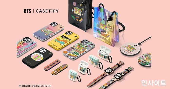 케이스티파이, 방탄소년단 ‘Dynamite’ 협업 컬렉션 공개