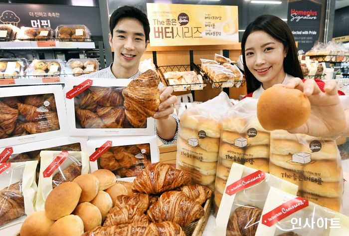 홈플러스, 프리미엄 빵 ‘The좋은버터’ 시리즈 2종 출시
