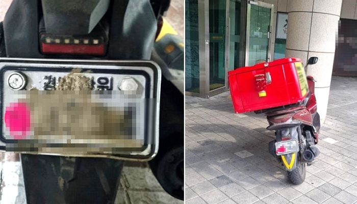 번호판 가리고 칼치기하는 배달원 졸졸 쫓아다니며 ‘금융 치료’ 시전한 남성의 후기
