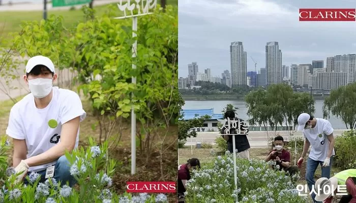 배우 김영대, 클라랑스코리아 사회 공헌 프로그램 ‘퓌르 프로제’ 참여