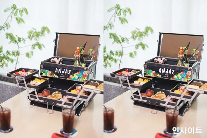안다즈 서울 강남 조각보, 피크닉 가방 콘셉트 ‘안다즈 애프터눈티 세트’ 출시