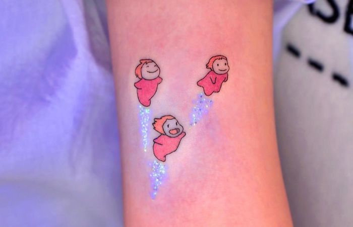 지브리 덕후라면 무조건 하고 싶어할 귀염뽀짝 ‘포뇨’ 컬러 타투