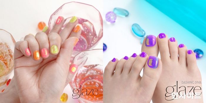 데싱디바, 프리미엄 볼륨젤 글레이즈 ‘네온유리네일’ 컬렉션 선봬