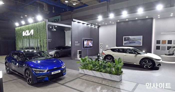 기아, ‘xEV 트렌드 코리아 2021’ 참가... 일반 관람객 대상 EV6 실차 최초 공개