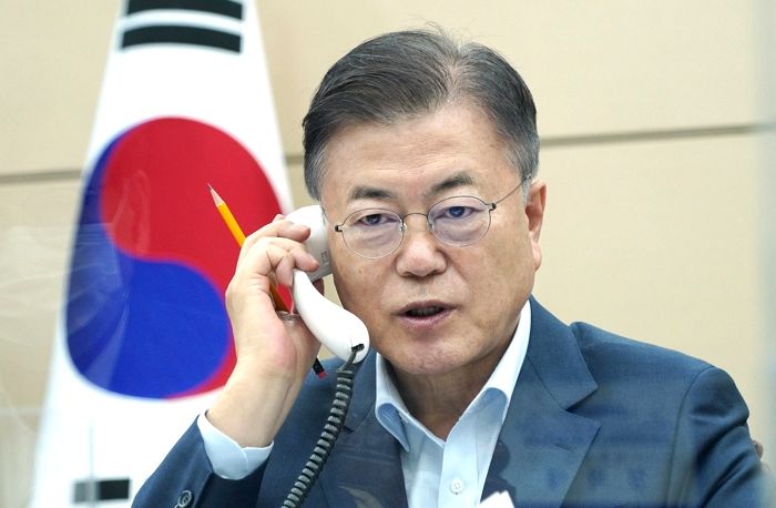 국민의힘 당대표 된 이준석에게 문 대통령이 직접 전화해 전한 축하 인사