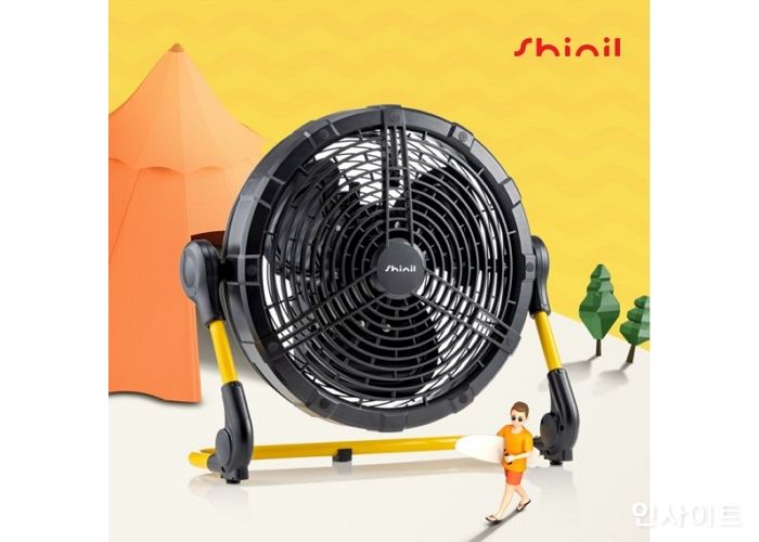 신일전자, 캠핑용 무선 선풍기 ‘캠핑팬’ 출시