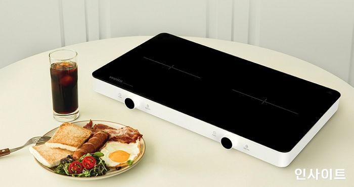 웰스, ‘전기레인지 2구 인덕션’ 신제품 선보인다