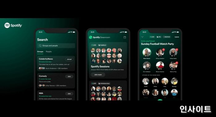 스포티파이, 클럽하우스 닮은꼴 ‘그린룸’ 출시