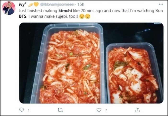 중국이 훔치려는 김치, BTS가 한번 담그자 외국인 사이에서 벌어진 일