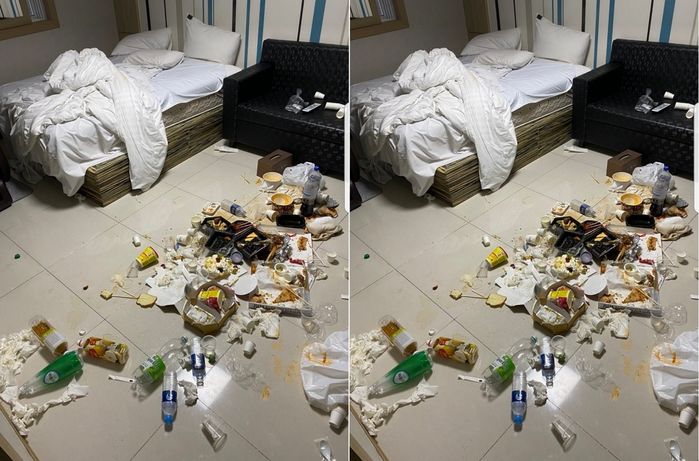 모텔 알바생 밤새도록 청소하게 만든 진상 손님의 만행