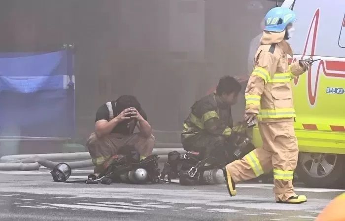 쿠팡 화재현장서 실종된 소방관 숨진 채 발견