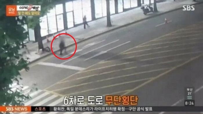 경찰차 앞에서 무단횡단하는 남자 보고 ‘촉’ 발동한 경찰이 잡은 범인의 진짜 정체