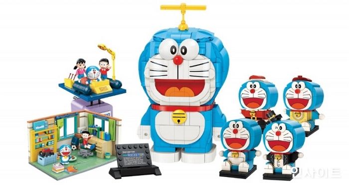 손오공, 블록으로 만드는 ‘도라에몽’ 완구 출시