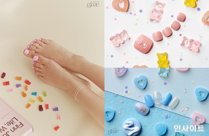 데싱디바, 귀여움 돋보이는 글레이즈 ‘캔디 베어’ 컬렉션과 ‘피니시 탑젤’ 출시