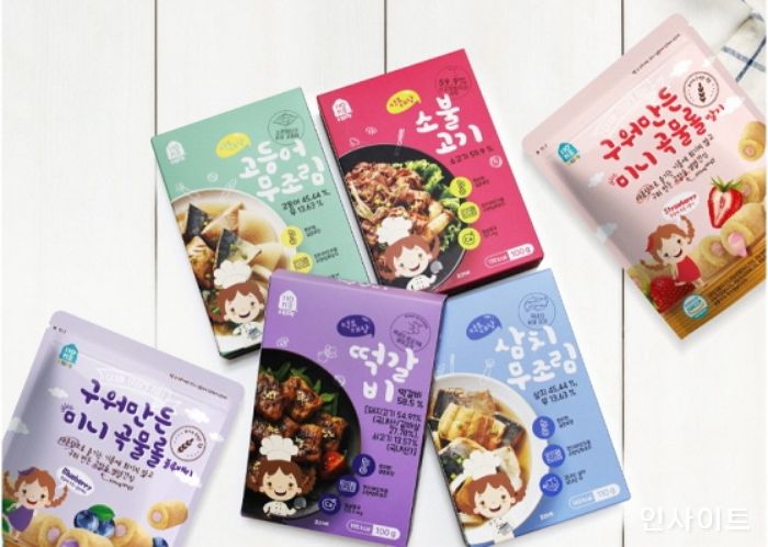 홈앤쿡, ‘홈앤키즈 어린이 영양반찬 · 미니곡물롤’ 출시