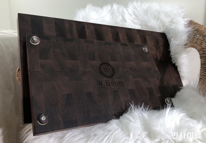 더블류바움, ‘엔드그레인 도마’ 와디즈 크라우드펀딩 진행 후 초도물량 완판