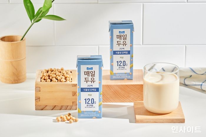 매일유업, 매일두유 고단백 출시 한 달 만에 백만 개 판매 돌파 기념 라이브방송