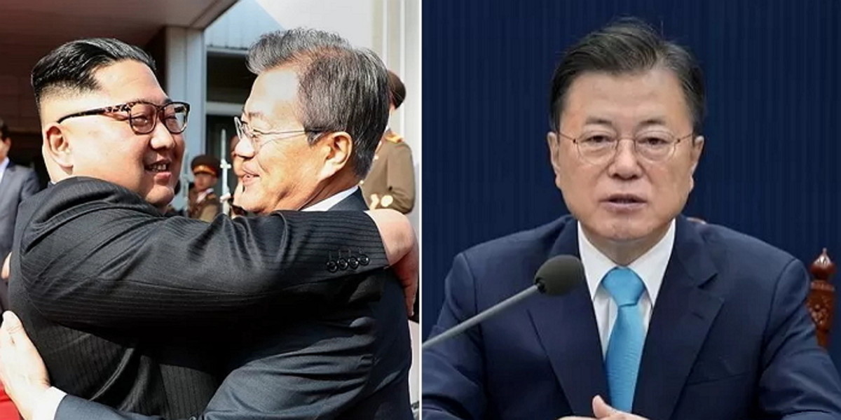 "문 대통령·김정은 친서 교환"···비대면 화상 정상회담 논의 - Vimarsana News