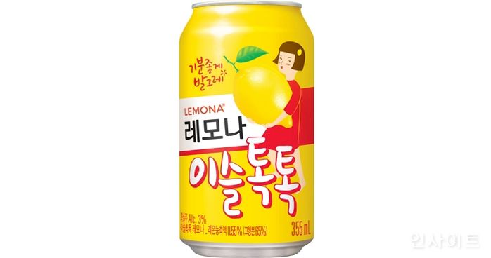 하이트진로, 이슬톡톡 레모나 한정판 출시
