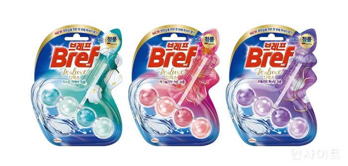 브레프 디럭스, 명품 향기로 화장실 품격 높인다