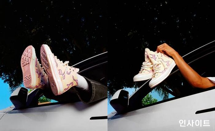 ‘컨버스 X 골프왕’, 콜라보레이션 척 70 플레임 출시