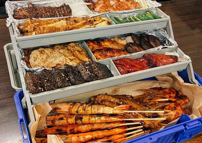 요리 고수 남성이 만든 ‘보쌈+새우+꼬치구이’ 다 즐길 수 있는 ‘3단 도시락’ 클래스