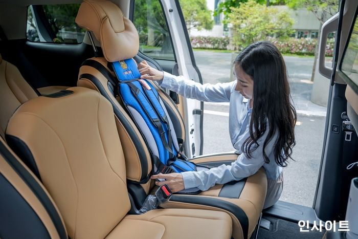 아이엠 택시, 전차량 유아용 카시트 구비