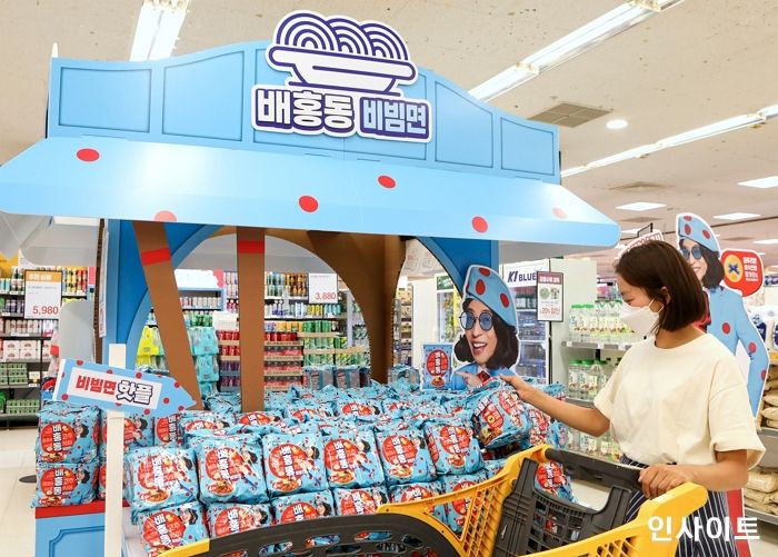 농심 배홍동, 비빔면시장 판도 변화