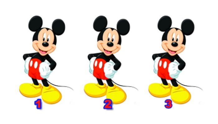 성인 90%가 10초 안에 찾는데 실패했다는 ‘다른 미키마우스 찾기’