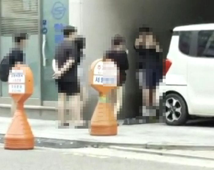 “대낮에 담배 피우면서 성추행까지”···충격의 일산 학폭 의심 영상