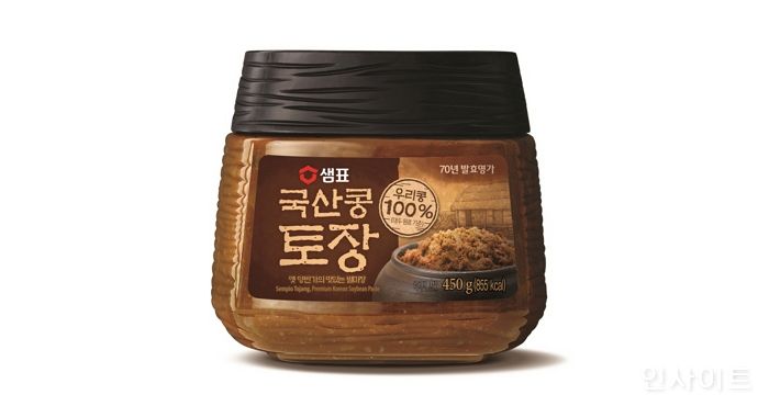 샘표, 100% 우리콩만 사용한 프리미엄 된장 ‘국산콩 토장’ 출시