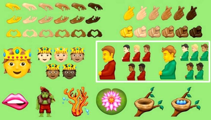 애플 아이폰에 새롭게 추가될 이모티콘 리스트에 ‘남성 임신부’가 등장했다