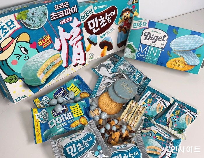 다이제에 초콜릿 대신 치약맛(?) 민트 잔뜩 올린 ‘다이제씬 민트초코’