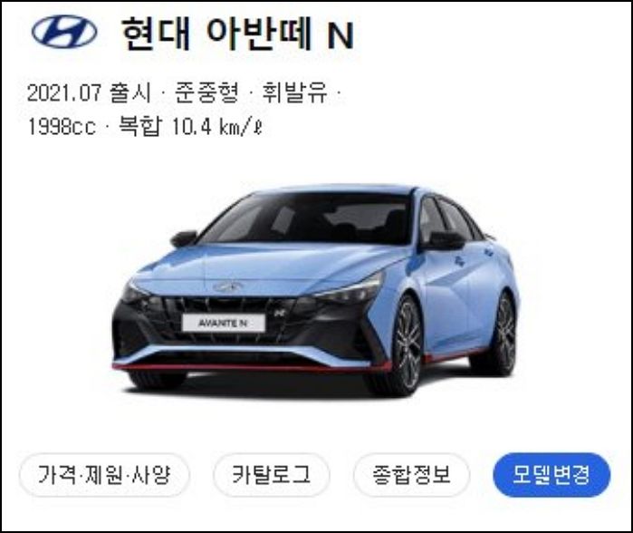 벤츠 A클래스 살 돈 ‘몰빵’해 아반떼N 풀옵션에 4900만원 플렉스한 ‘현대차 덕후’