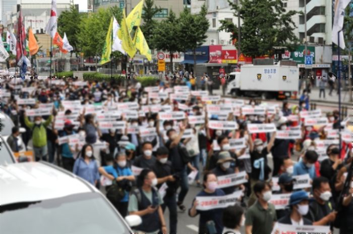 집회 참석자 3명 확진된 ‘민주노총’ 23일 1200명 대규모 집회 추진