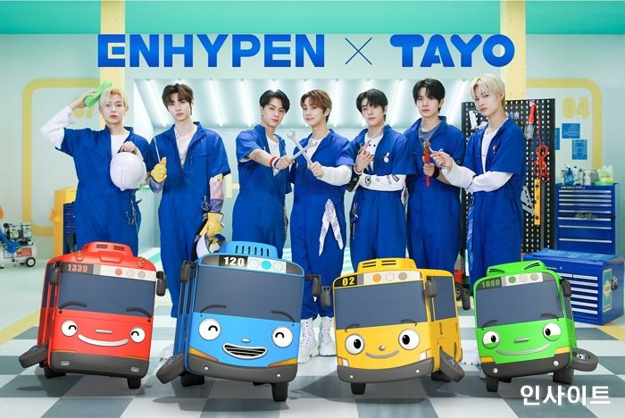 ENHYPEN, ‘꼬마버스 타요’ 주제곡 ‘Hey Tayo’ 음원 오는 29일 발매