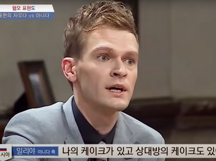 “한국 입장 때 ‘세월호’ 사진 넣지, 왜 안 넣었냐”…MBC 거세게 비판한 ‘비정상회담’ 일리야